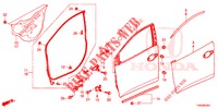 TUERTAFELN, VORNE(2D)  für Honda CIVIC DIESEL 1.6 S 5 Türen 6 gang-Schaltgetriebe 2015