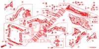 VORDERE TRENNWAND/STIRNWAND  für Honda CIVIC DIESEL 1.6 S 5 Türen 6 gang-Schaltgetriebe 2015