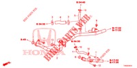 WASSERSCHLAUCH/HEIZUNGSSCHACHT (DIESEL) für Honda CIVIC DIESEL 1.6 S 5 Türen 6 gang-Schaltgetriebe 2015