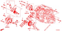 AUTOMATISCHE SPANNVORRICHTUNG (DIESEL) für Honda CIVIC DIESEL 1.6 S EURO 6 5 Türen 6 gang-Schaltgetriebe 2015