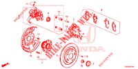 HINTERRAD BREMSTROMMEL  für Honda CIVIC DIESEL 1.6 S EURO 6 5 Türen 6 gang-Schaltgetriebe 2015