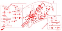 KABELBAUM (3) (LH) für Honda CIVIC DIESEL 1.6 S EURO 6 5 Türen 6 gang-Schaltgetriebe 2015