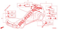 KABELBAUM (5) für Honda CIVIC DIESEL 1.6 S EURO 6 5 Türen 6 gang-Schaltgetriebe 2015
