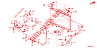 KUEHLERSCHLAUCH/RESERVETANK (DIESEL) für Honda CIVIC DIESEL 1.6 S EURO 6 5 Türen 6 gang-Schaltgetriebe 2015
