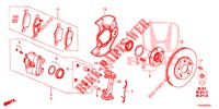 VORDERRADBREMSE  für Honda CIVIC DIESEL 1.6 S EURO 6 5 Türen 6 gang-Schaltgetriebe 2015