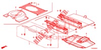 BODENBEHAELTER, HINTEN  für Honda CIVIC 1.8 EXCLUSIVE NAVI 5 Türen 6 gang-Schaltgetriebe 2015