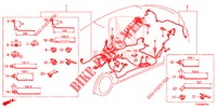 KABELBAUM (3) (LH) für Honda CIVIC 1.8 EXCLUSIVE NAVI 5 Türen 6 gang-Schaltgetriebe 2015