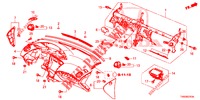 INSTRUMENTENBRETT, OBEN (LH) für Honda CIVIC 1.8 EXCLUSIVE NAVI 5 Türen 5 gang automatikgetriebe 2015