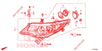 SCHEINWERFER (LED) für Honda CIVIC 1.8 EXCLUSIVE NAVI 5 Türen 5 gang automatikgetriebe 2015