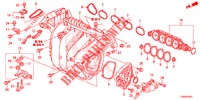 ANSAUGKRUEMMER (1.8L) für Honda CIVIC 1.8 LIFESTYLE 5 Türen 6 gang-Schaltgetriebe 2015