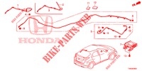 ANTENNE/LAUTSPRECHER (LH) für Honda CIVIC 1.8 LIFESTYLE 5 Türen 6 gang-Schaltgetriebe 2015