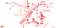 GELENK, VORNE  für Honda CIVIC 1.8 LIFESTYLE 5 Türen 6 gang-Schaltgetriebe 2015