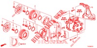 KLIMAANLAGE (COMPRESSEUR) (1.8L) für Honda CIVIC 1.8 LIFESTYLE 5 Türen 6 gang-Schaltgetriebe 2015