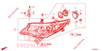 SCHEINWERFER (LED) für Honda CIVIC 1.8 LIFESTYLE 5 Türen 6 gang-Schaltgetriebe 2015