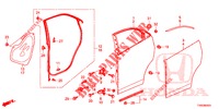 TUERBLECHE, HINTEN(4D)  für Honda CIVIC 1.8 LIFESTYLE 5 Türen 6 gang-Schaltgetriebe 2015