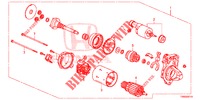 ANLASSER (DENSO) (1.8L) für Honda CIVIC 1.8 LIFESTYLE 5 Türen 5 gang automatikgetriebe 2015