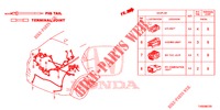 ELEKTR. STECKVERBINDER (ARRIERE) für Honda CIVIC 1.8 LIFESTYLE 5 Türen 5 gang automatikgetriebe 2015