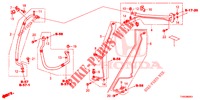 KLIMAANLAGE (DURITES/TUYAUX) (LH) für Honda CIVIC 1.8 LIFESTYLE 5 Türen 5 gang automatikgetriebe 2015