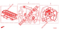 DICHTUNG SATZ/ GETRIEBE KOMPL. (1.8L) für Honda CIVIC 1.8 S 5 Türen 6 gang-Schaltgetriebe 2015