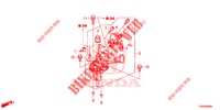 SCHALTHEBEL(MT)  für Honda CIVIC 1.8 S 5 Türen 6 gang-Schaltgetriebe 2015