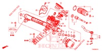 SERVOLENKGETRIEBE (EPS) (LH) für Honda CIVIC 1.8 S 5 Türen 6 gang-Schaltgetriebe 2015