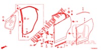 TUERBLECHE, HINTEN(4D)  für Honda CIVIC 1.8 S 5 Türen 6 gang-Schaltgetriebe 2015