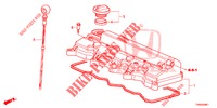 ZYLINDERKOPFDECKEL (1.8L) für Honda CIVIC 1.8 S 5 Türen 6 gang-Schaltgetriebe 2015
