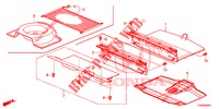 BODENBEHAELTER, HINTEN  für Honda CIVIC 1.8 S 5 Türen 5 gang automatikgetriebe 2015
