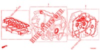 DICHTUNG SATZ/ GETRIEBE KOMPL. (1.8L) für Honda CIVIC 1.8 S 5 Türen 5 gang automatikgetriebe 2015