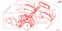 DREHZAHLMESSER  für Honda CIVIC 1.8 S 5 Türen 5 gang automatikgetriebe 2015