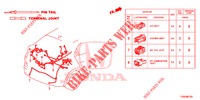 ELEKTR. STECKVERBINDER (ARRIERE) für Honda CIVIC 1.8 S 5 Türen 5 gang automatikgetriebe 2015