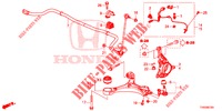 GELENK, VORNE  für Honda CIVIC 1.8 S 5 Türen 5 gang automatikgetriebe 2015