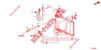 KUEHLERSCHLAUCH/RESERVETANK (1.8L) für Honda CIVIC 1.8 S 5 Türen 5 gang automatikgetriebe 2015