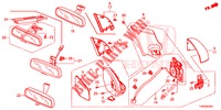 SPIEGEL/SCHIEBEDACH  für Honda CIVIC 1.8 S 5 Türen 5 gang automatikgetriebe 2015