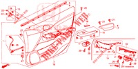 TUERVERKLEIDUNG, VORNE (LH) für Honda CIVIC 1.8 S 5 Türen 5 gang automatikgetriebe 2015