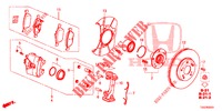 VORDERRADBREMSE (2) für Honda CIVIC  1.0 MID BLACK EDITION 5 Türen 6 gang-Schaltgetriebe 2018