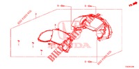 DREHZAHLMESSER  für Honda CIVIC 1.5 PRESTIGE 5 Türen 6 gang-Schaltgetriebe 2018