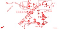 GELENK, VORNE  für Honda CIVIC DIESEL 2.2 EXCLUSIVE 5 Türen 6 gang-Schaltgetriebe 2013