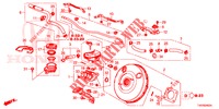 HAUPTBREMSZYLINDER/MASTER POWER (DIESEL) (LH) für Honda CIVIC DIESEL 2.2 EXCLUSIVE 5 Türen 6 gang-Schaltgetriebe 2013