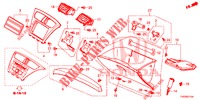 INSTRUMENT, ZIERSTUECK (COTE DE PASSAGER) (LH) für Honda CIVIC DIESEL 2.2 EXCLUSIVE 5 Türen 6 gang-Schaltgetriebe 2013