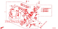 KABELBAUM (DIESEL) (2.2L) für Honda CIVIC DIESEL 2.2 EXCLUSIVE 5 Türen 6 gang-Schaltgetriebe 2013