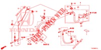 KLIMAANLAGE (FLEXIBLES/TUYAUX) (DIESEL) (2.2L) (LH) für Honda CIVIC DIESEL 2.2 EXCLUSIVE 5 Türen 6 gang-Schaltgetriebe 2013