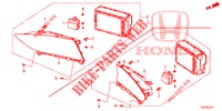 MITTLERES DISPLAY  für Honda CIVIC DIESEL 2.2 EXCLUSIVE 5 Türen 6 gang-Schaltgetriebe 2013