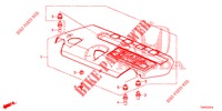 MOTORABDECKUNG (DIESEL) (2.2L) für Honda CIVIC DIESEL 2.2 EXCLUSIVE 5 Türen 6 gang-Schaltgetriebe 2013