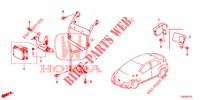 RADAR  für Honda CIVIC DIESEL 2.2 EXCLUSIVE 5 Türen 6 gang-Schaltgetriebe 2013