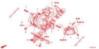 TURBOLADER (DIESEL) (2.2L) für Honda CIVIC DIESEL 2.2 EXCLUSIVE 5 Türen 6 gang-Schaltgetriebe 2013