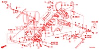 WASSERSCHLAUCH/HEIZUNGSSCHACHT (DIESEL) (2.2L) für Honda CIVIC DIESEL 2.2 EXCLUSIVE 5 Türen 6 gang-Schaltgetriebe 2013