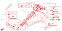 KABELBAUM (5) für Honda CIVIC DIESEL 1.6 COMFORT 5 Türen 6 gang-Schaltgetriebe 2016