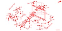 KUEHLERSCHLAUCH/RESERVETANK (DIESEL) für Honda CIVIC DIESEL 1.6 COMFORT 5 Türen 6 gang-Schaltgetriebe 2016