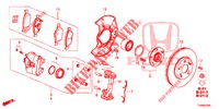 VORDERRADBREMSE  für Honda CIVIC DIESEL 1.6 COMFORT 5 Türen 6 gang-Schaltgetriebe 2016